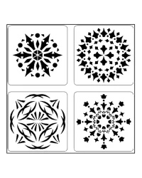 Stencils – Mini Set Flowers 2