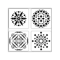 Stencils – Mini Set Flowers 2