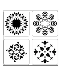 Stencils – Mini Set Flowers 3
