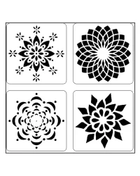 Stencils – Mini Set Flowers 5