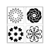 Stencils – Mini Set Flowers 6