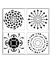 Stencils – Mini Set Shapes 3