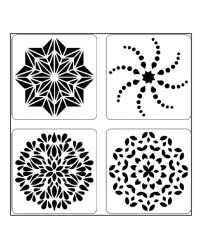 Stencils – Mini Set Shapes 4