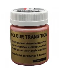 Colour Transition Paint – Silver-Green to Burgundy