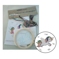 Embroidery Kit Unicorn with Hoop