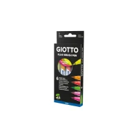 Giotto Fluo Brush Pen – 6 Piece