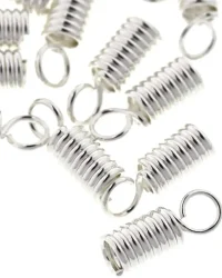 Jewellery Spring (Crimp) Ends – 10 Pieces