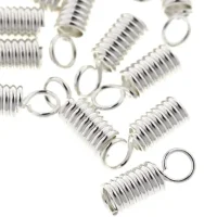 Jewellery Spring (Crimp) Ends – 10 Pieces