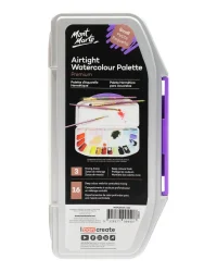 Mont Marte Airtight Watercolour Palette – 16 Well