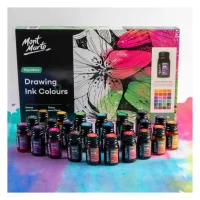 Mont Marte Drawing Ink Colours – 24x7ml