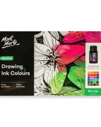 Mont Marte Drawing Ink Colours – 24x7ml