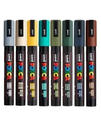 Posca Paint Markers – Earth Colours PC 5M