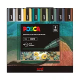Posca Paint Markers - Earth Tones PC 5M
