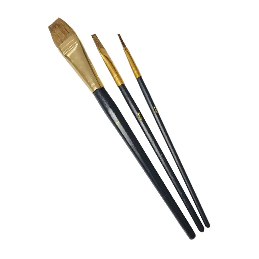 Pro-Art Ox Hair Brush Set - 3pc