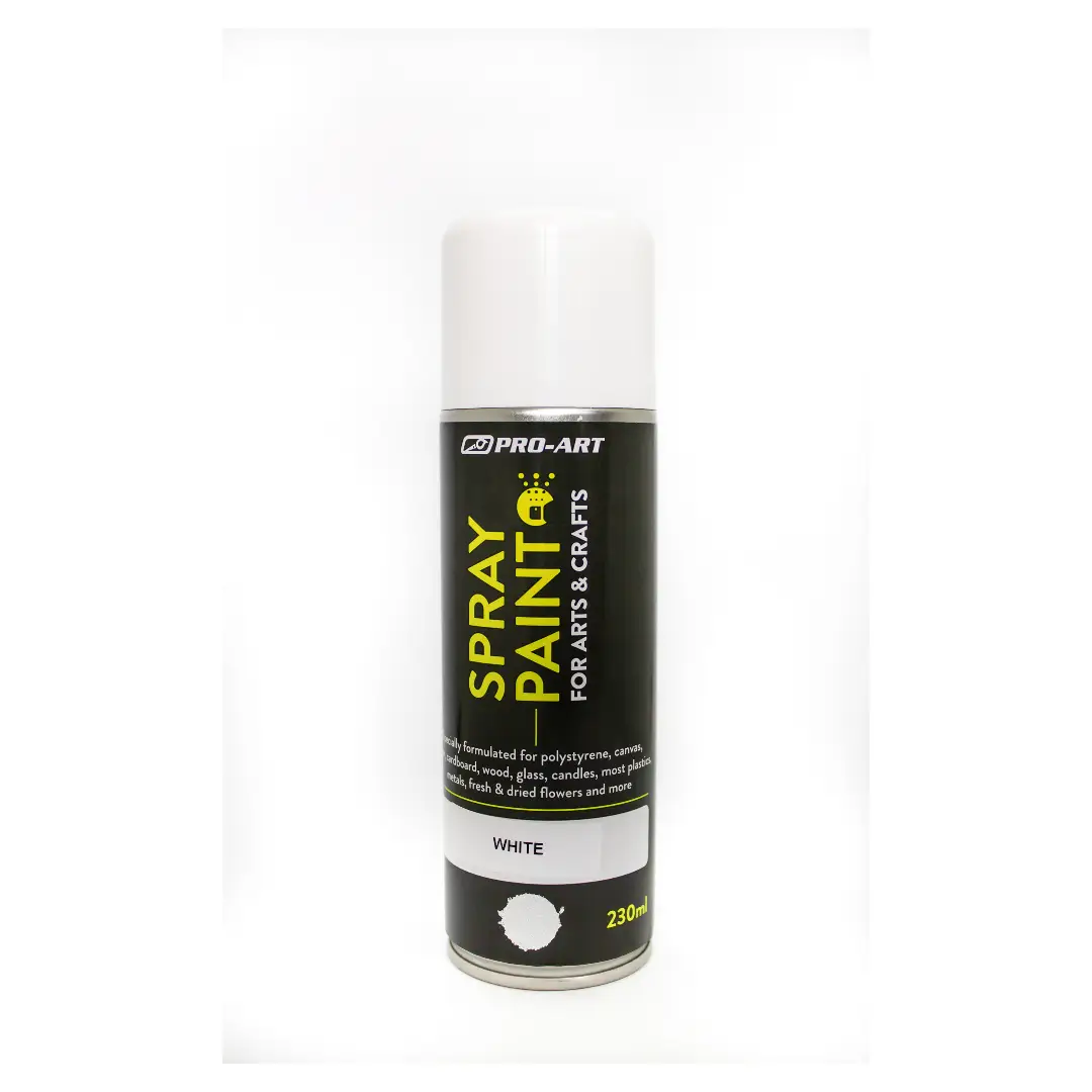 Pro-Art Spray Paint 230ml - White