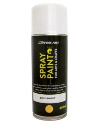 Pro-Art Spray Paint 400ml – Gold Bright