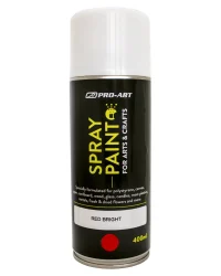 Pro-Art Spray Paint 400ml – Red Bright
