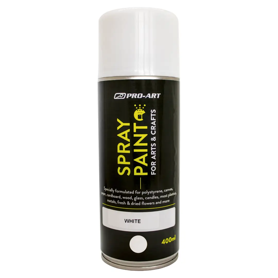 Pro-Art Spray Paint 400ml - White