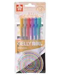 Sakura Gelly Roll Metallics – 6 Piece
