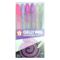 Sakura Gelly Roll Pink/Purple – 6 Piece