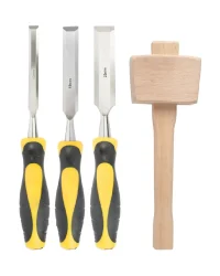 Wood Chisel Set with Mallet – CH30001
