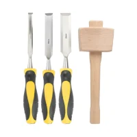 Wood Chisel Set with Mallet – CH30001