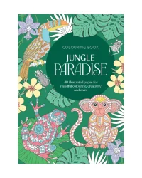Adult Colouring Book – Jungle Paradise