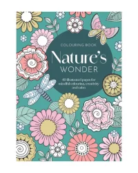 Adult Colouring Book – Nature’s Wonder
