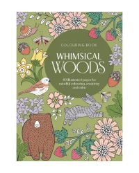 Adult Colouring Book – Whimsical Woods