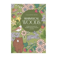 Adult Colouring Book – Whimsical Woods