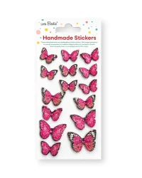 Butterflies 3D Jewel Pink – Little Birdie