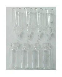 Crazy Crafts Mini Glass Jars – 8 Piece