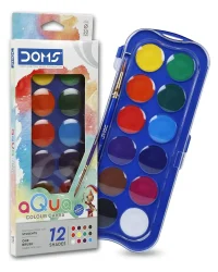 Doms Aqua Colour Cakes – 12 Shades
