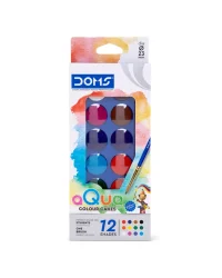 Doms Aqua Colour Cakes – 12 Shades