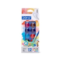 Doms Aqua Colour Cakes – 12 Shades