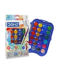 Doms Aqua Colour Cakes – 24 Shades