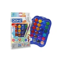 Doms Aqua Colour Cakes – 24 Shades
