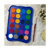 Doms Aqua Colour Cakes - 24 Shades