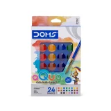 Doms Aqua Colour Cakes - 24 Shades