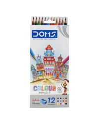 Doms Colour Pencils – 12 Shades