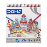 Doms Colour Pencils - 24 Shades