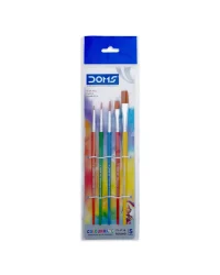 Doms Colourmate Brush Set – Round & Flat
