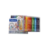 Doms Extra Long Wax Crayons - 12 + 1 Shades