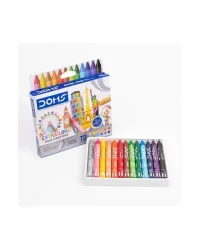 Doms Extra Long Wax Crayons – 12 + 1 Shades