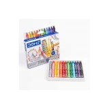 Doms Extra Long Wax Crayons - 12 + 1 Shades