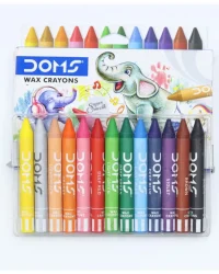 Doms Jumbo Wax Crayons – 12 + 1 Shades