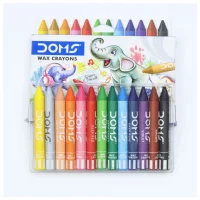 Doms Jumbo Wax Crayons – 12 + 1 Shades