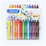 Doms Jumbo Wax Crayons - 12 + 1 Shades