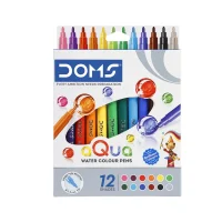 Doms Water Colour Pens – 12 Shades