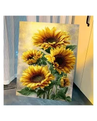 Paint by Numbers – Bouquet of Sunflowers
